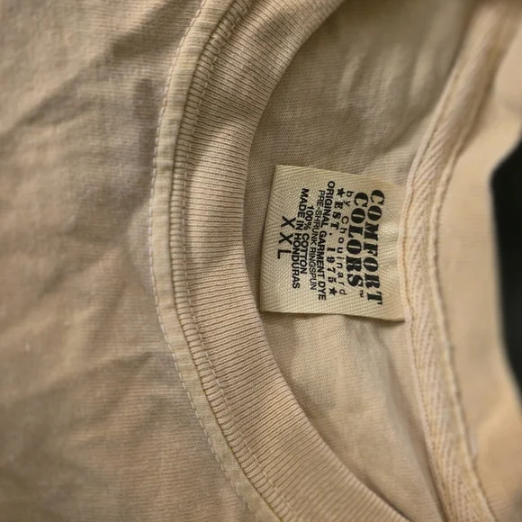 Comfort Colors California Eagles Yellow Tee - Picture 9 of 9